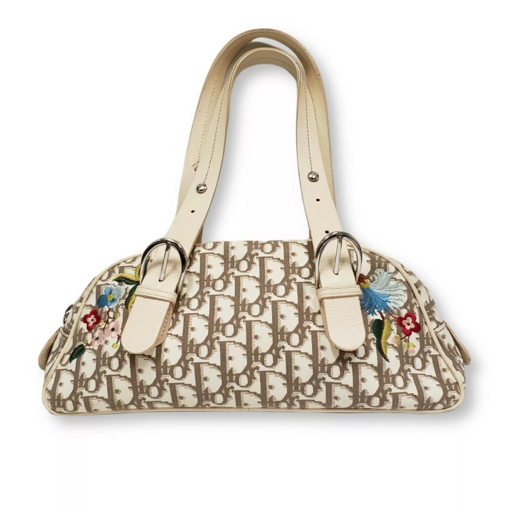 Christian Dior Embellished Bowler Bag